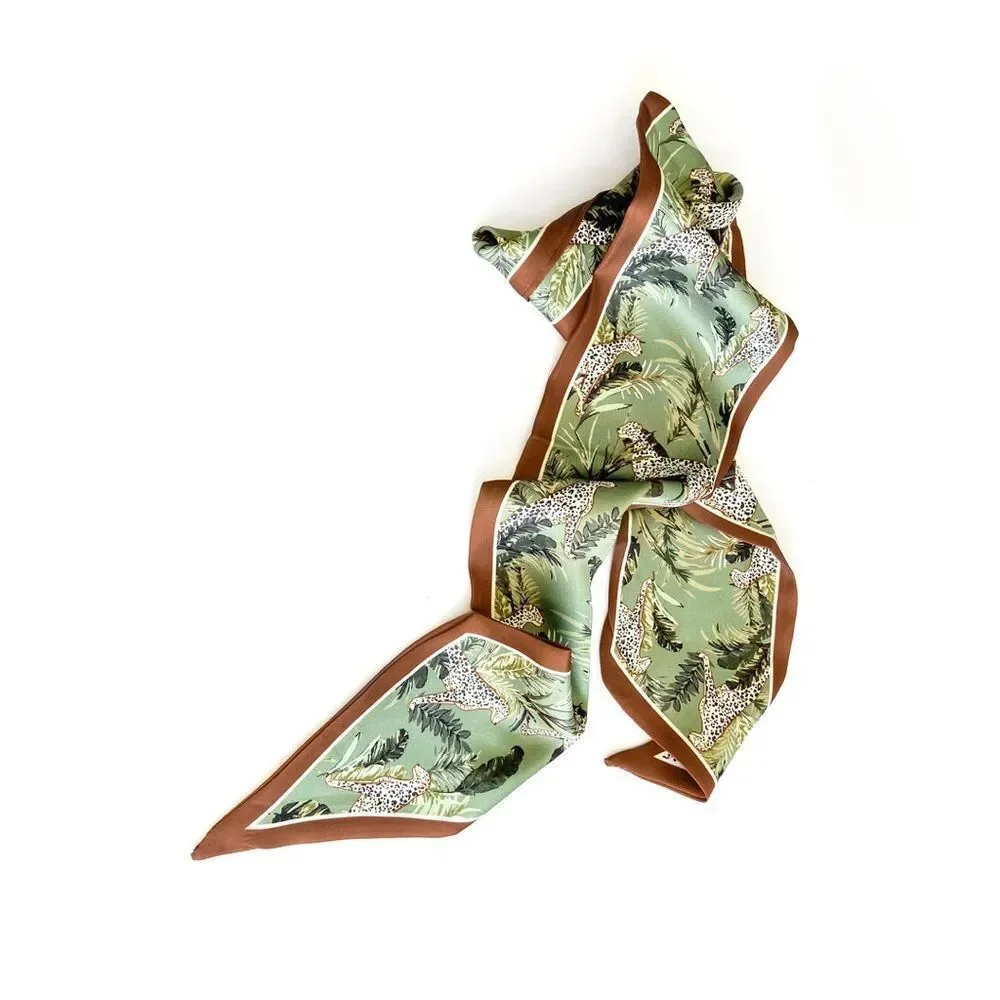 Leopard Print Scarf #2179